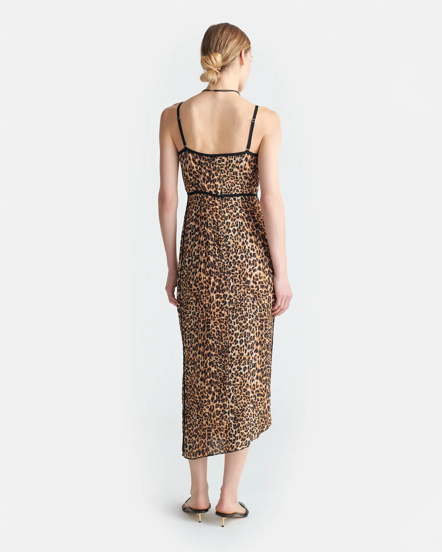 Abir - Printed Midi Dress - Ocelot