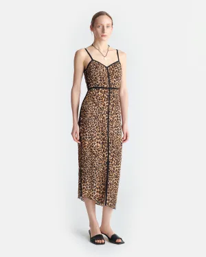 Abir - Printed Midi Dress - Ocelot