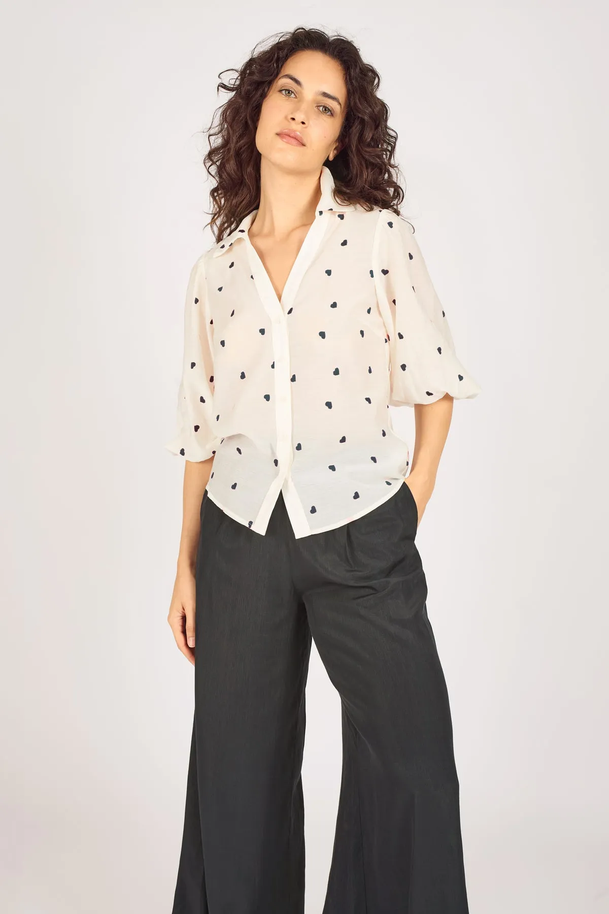 Achy Breaky Charlie Shirt in Navy