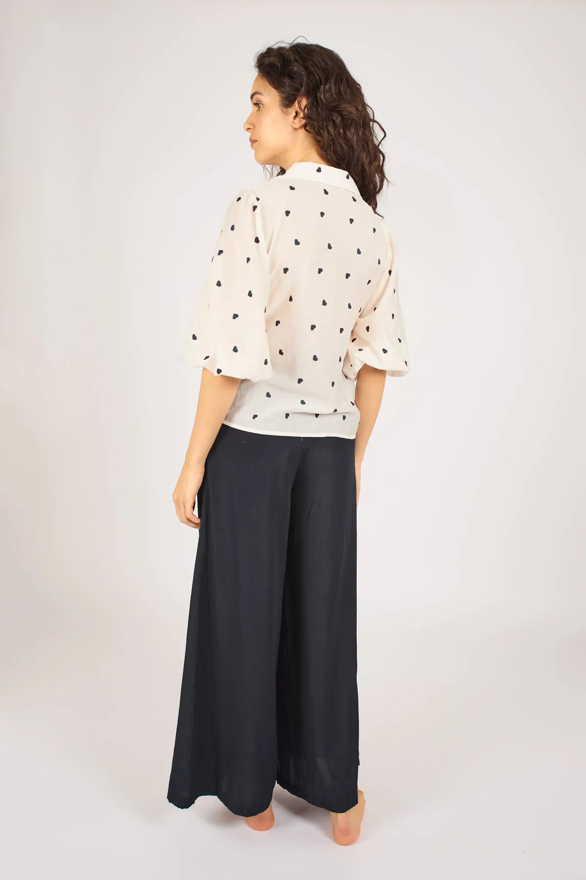 Achy Breaky Charlie Shirt in Navy