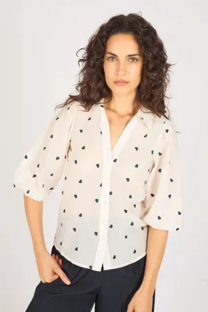 Achy Breaky Charlie Shirt in Navy
