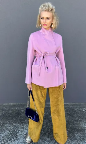 Beatrice B Island Shore Shorter Coat - Lavender
