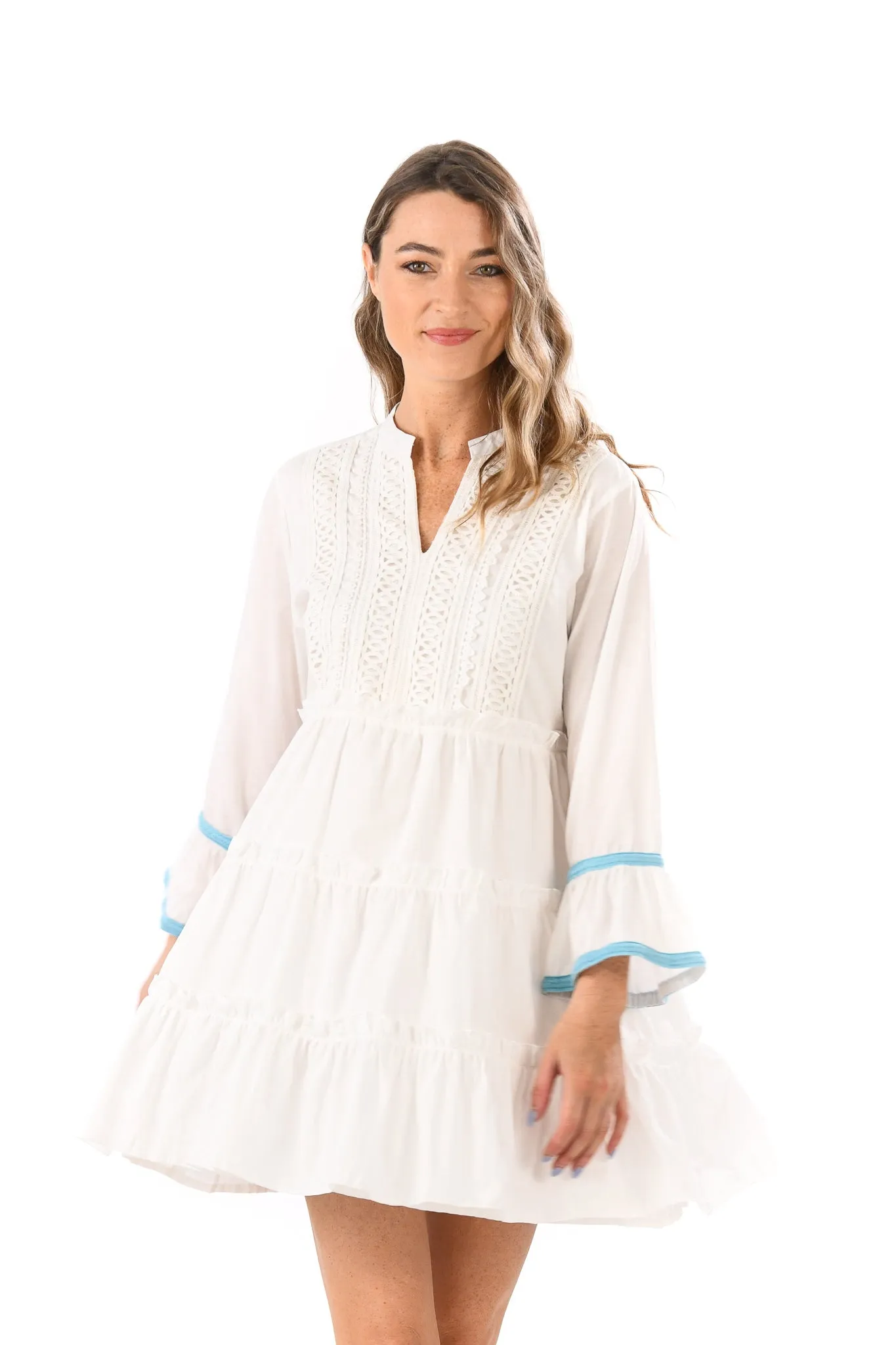 Belle Dress / White