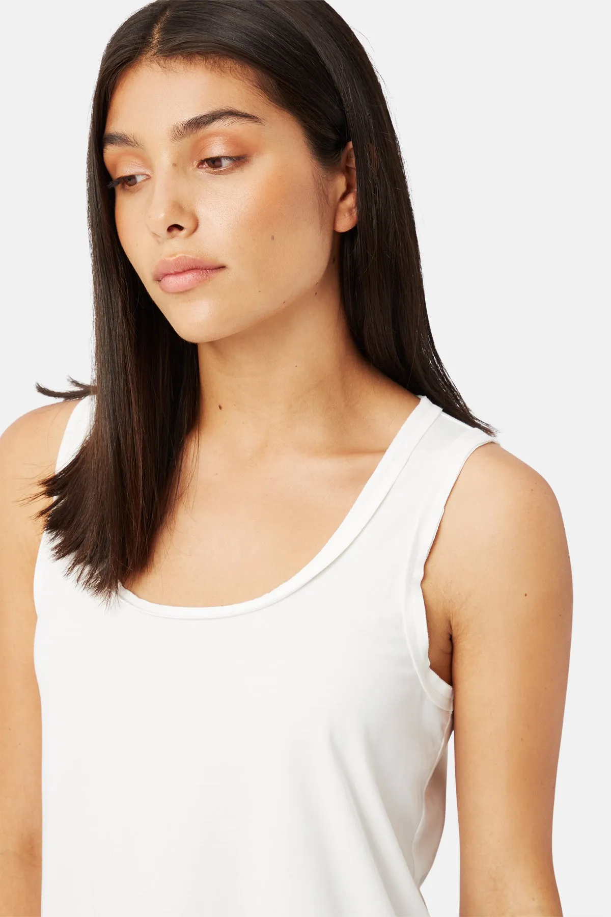 Casual Carrie Vest in White