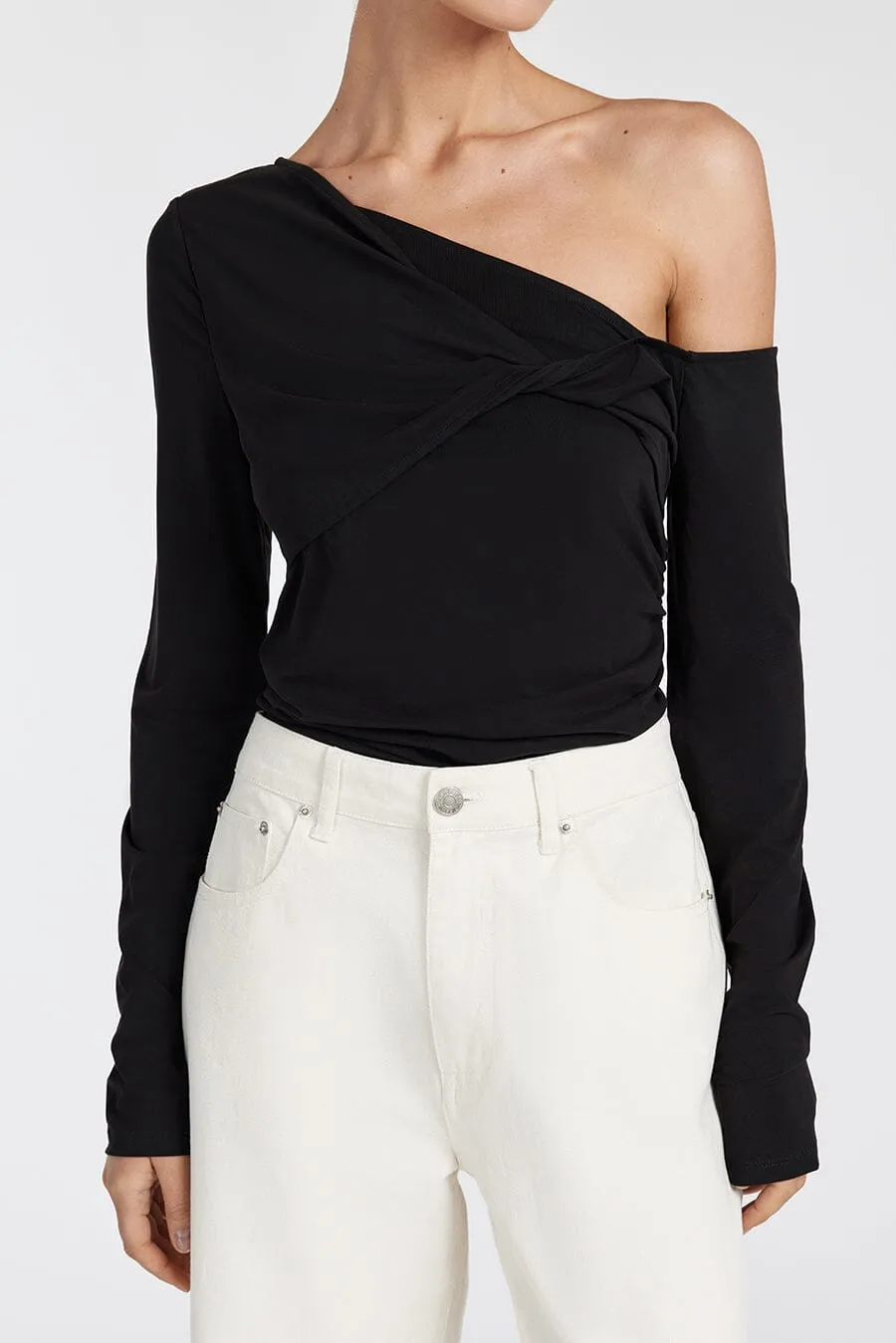 DENVER WASHED BLACK TOP