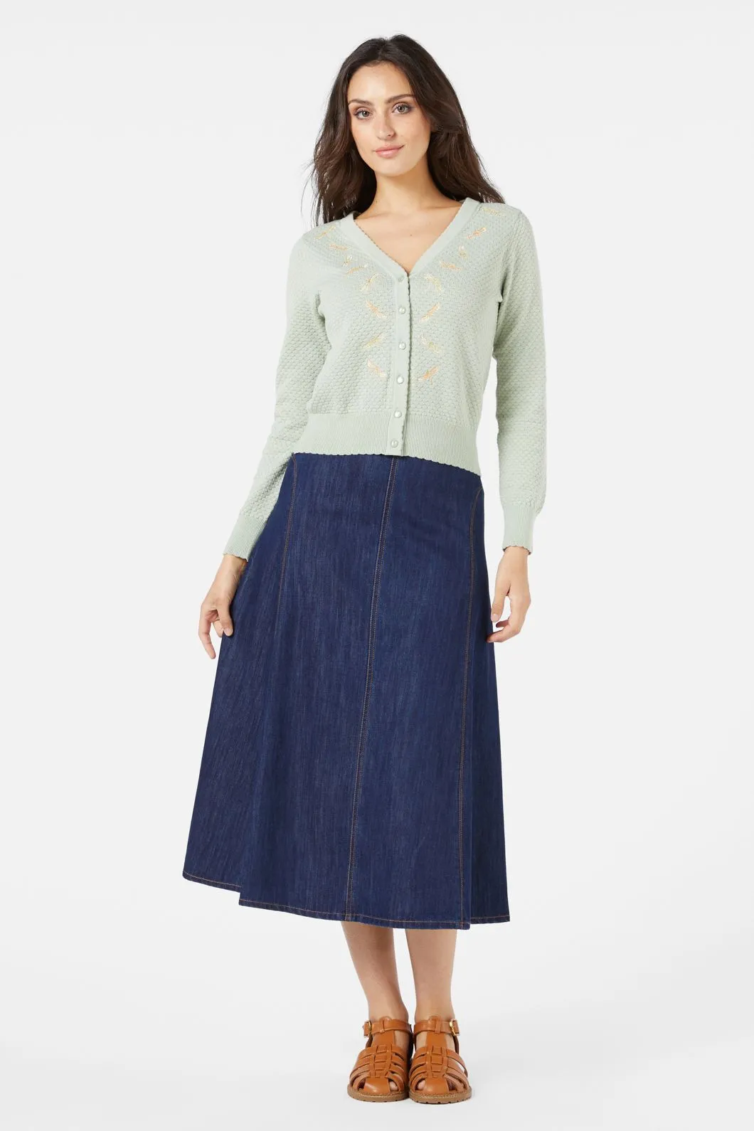 Dragonfly Embroidered Cardigan