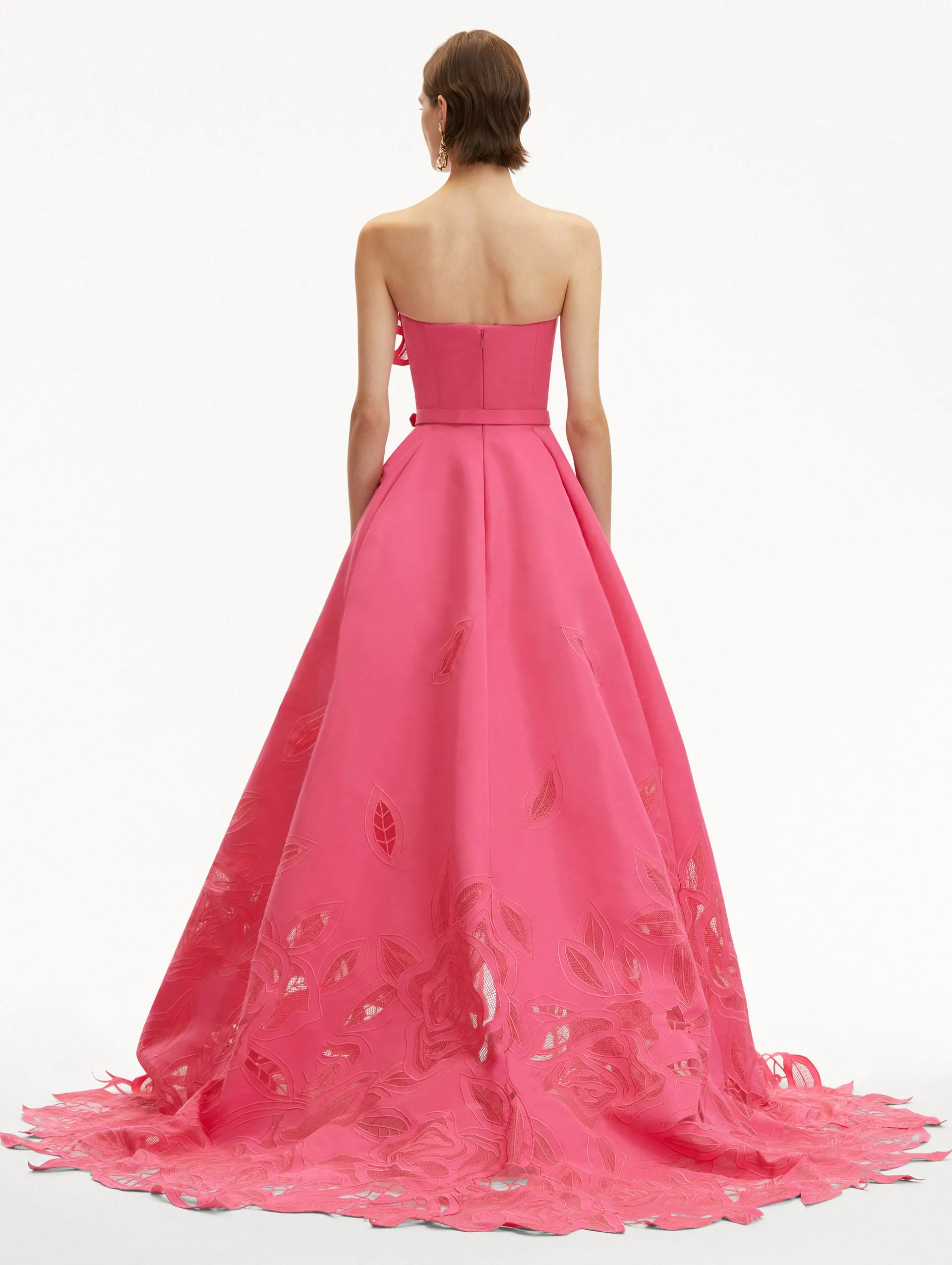 English Rose Cutout Gown