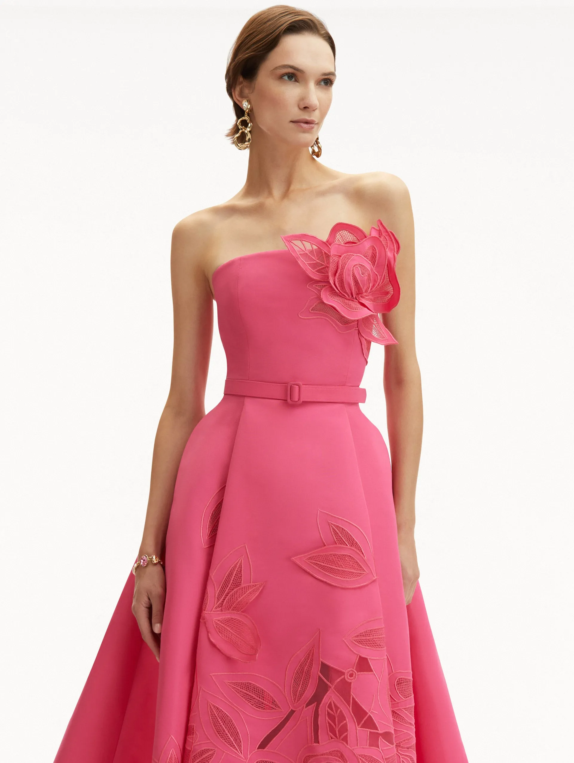 English Rose Cutout Gown