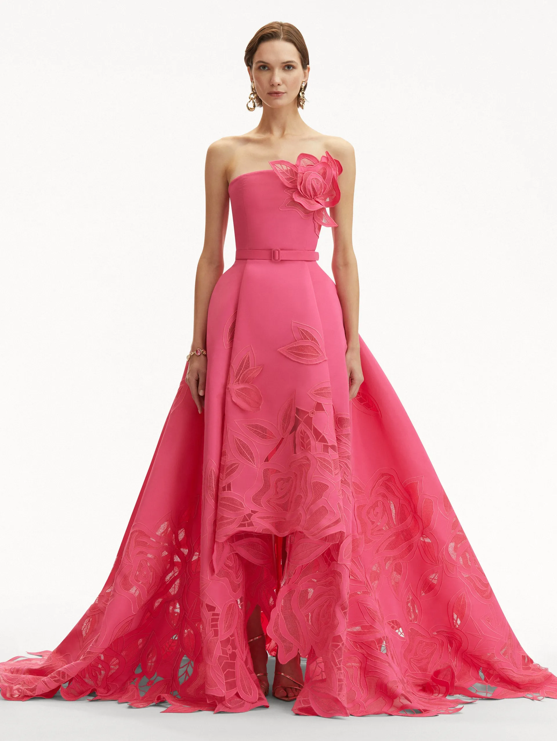 English Rose Cutout Gown