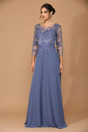 Eva Fashion EV5164 Slate Blue L Sale