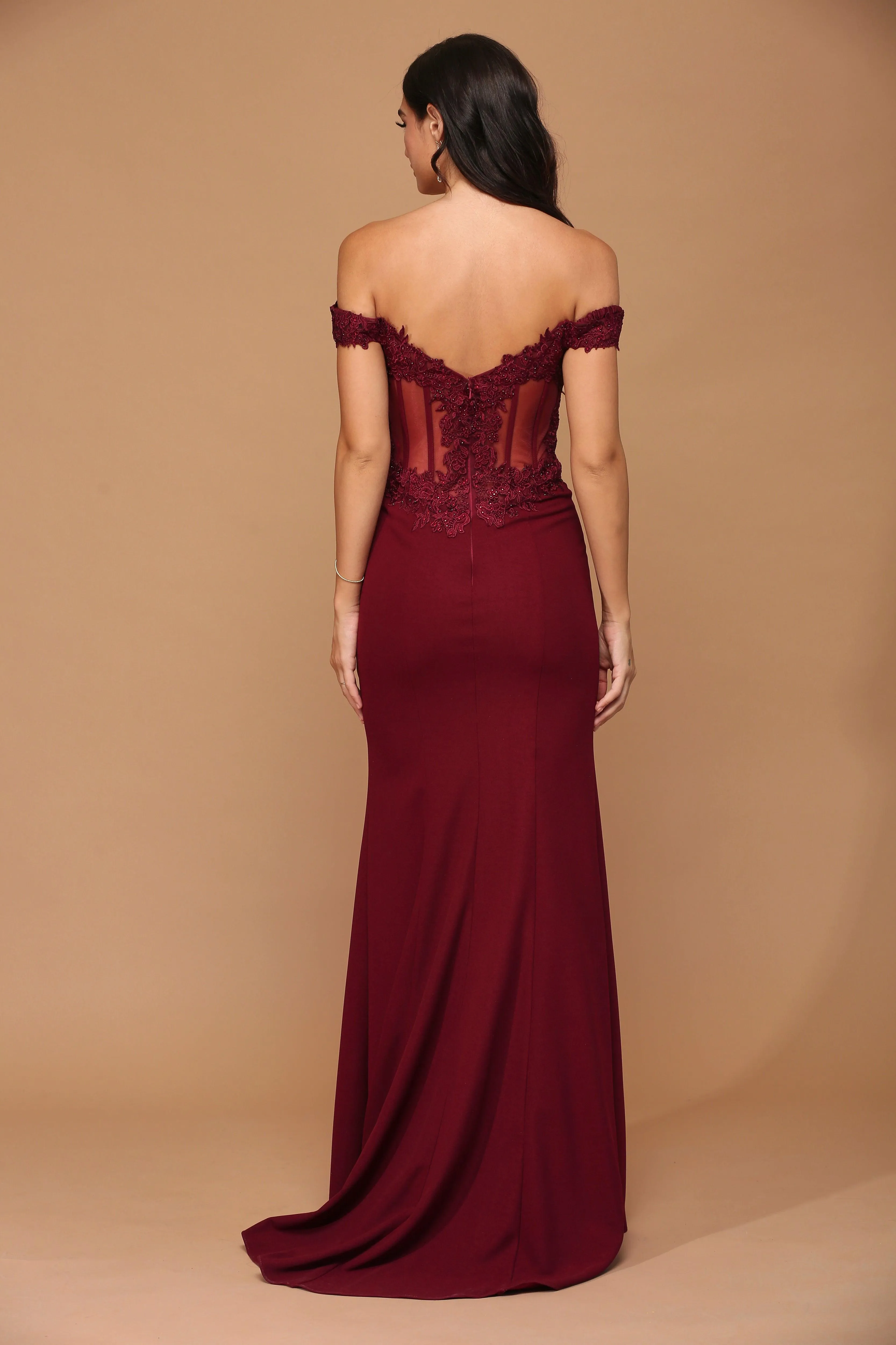 Eva Fashion EV5237 Burgundy XL Sale