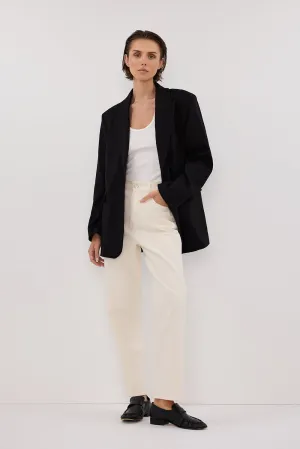 FINN CREAM TWISTED SEAM JEAN