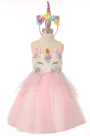 Flower Girls Dress Up Unicorn Tutu