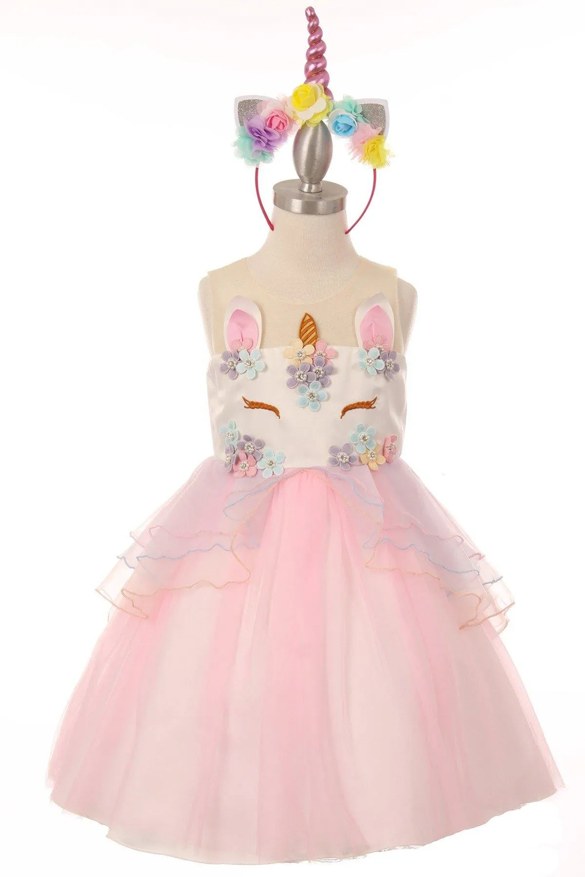 Flower Girls Dress Up Unicorn Tutu
