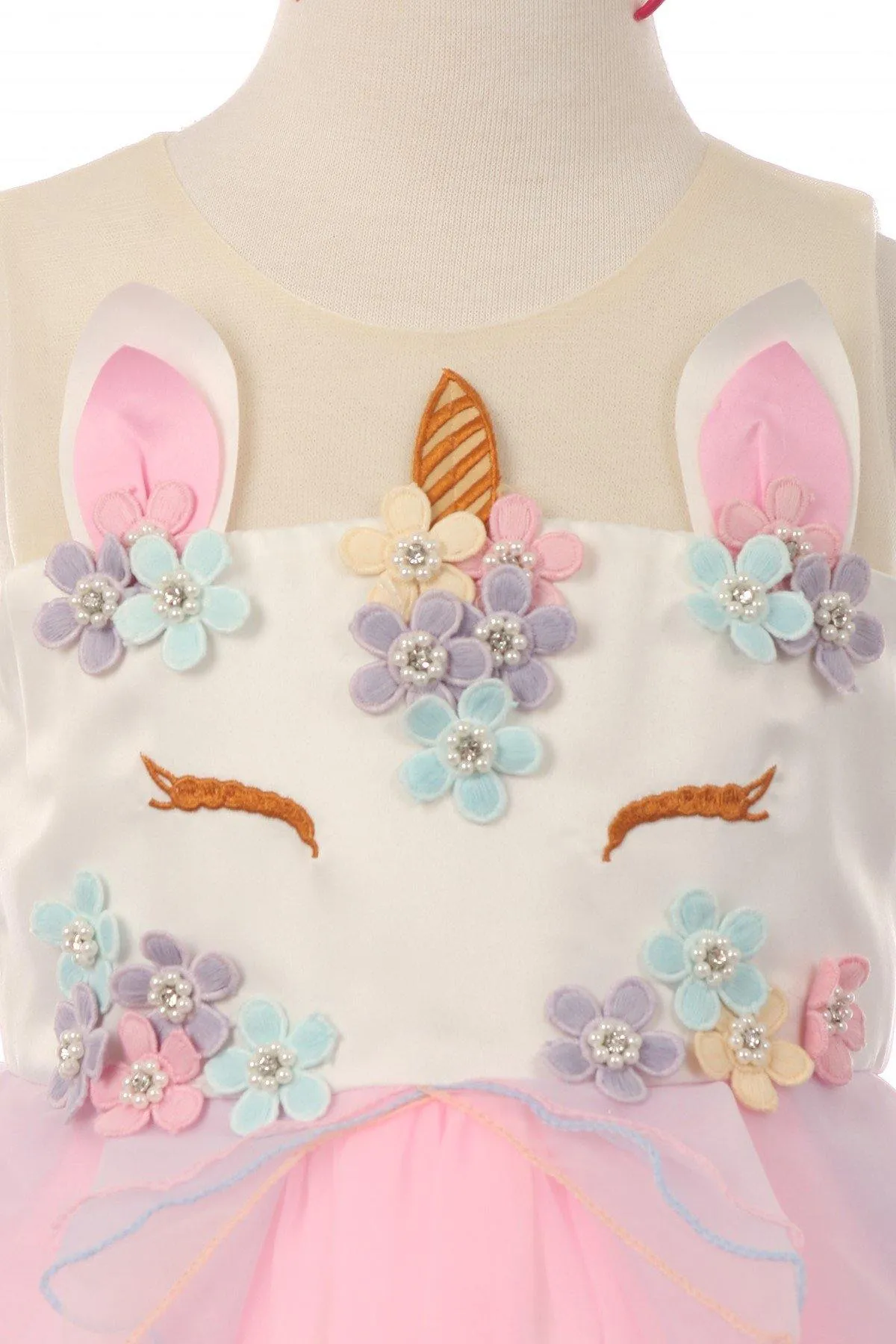 Flower Girls Dress Up Unicorn Tutu