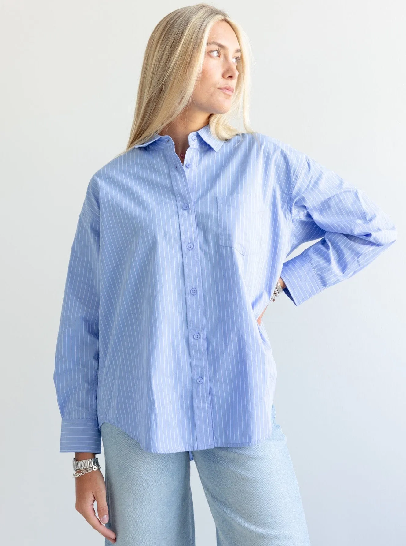 Fordham Blue Oxford