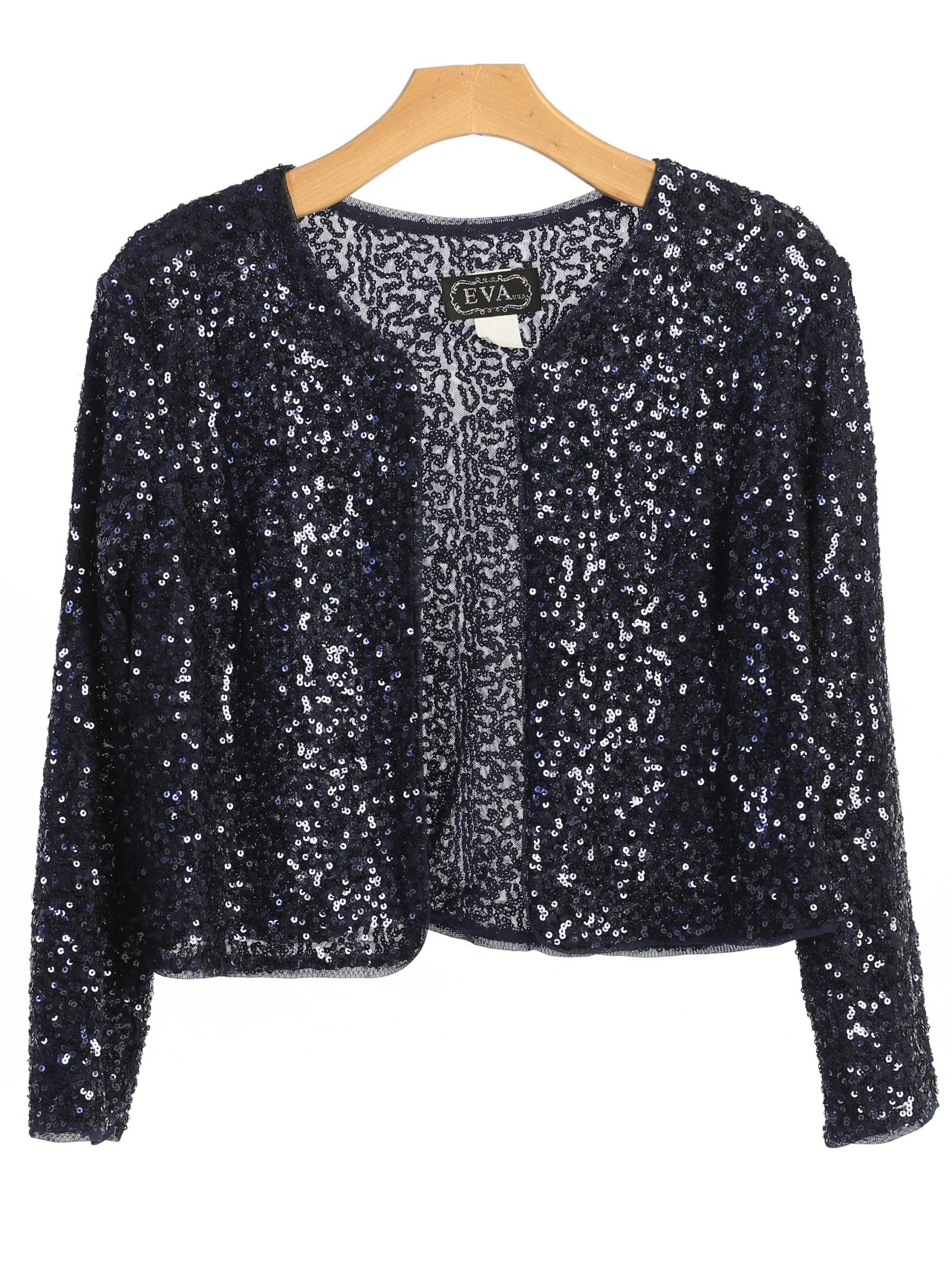Formal Sequins Bolero Evening Jacket