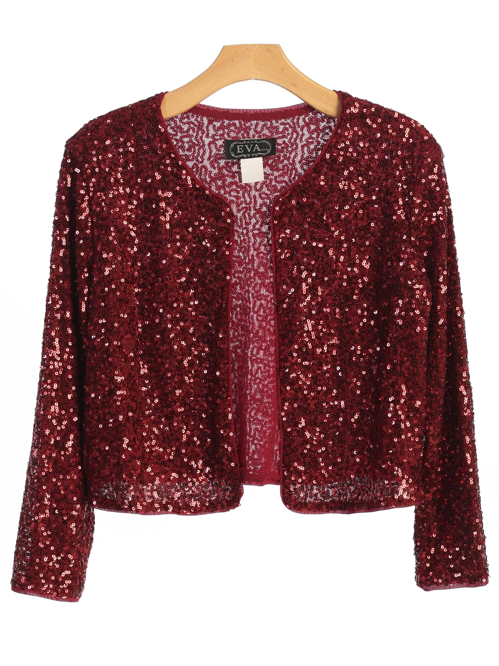 Formal Sequins Bolero Evening Jacket