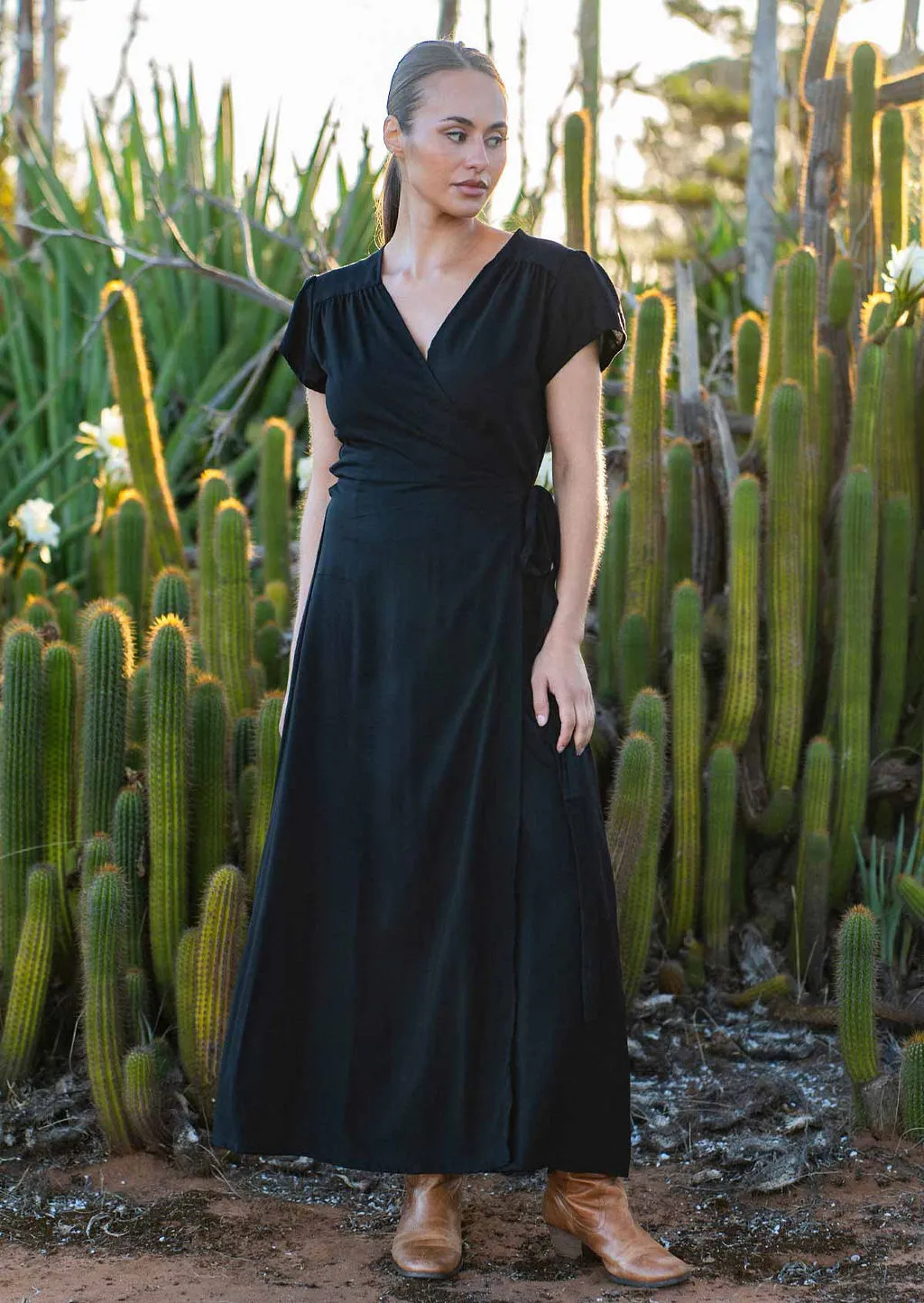 Francesca Dress Black