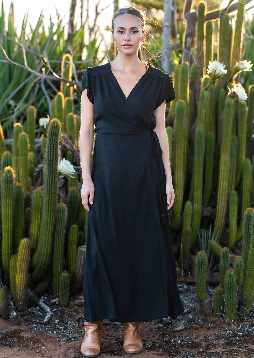 Francesca Dress Black