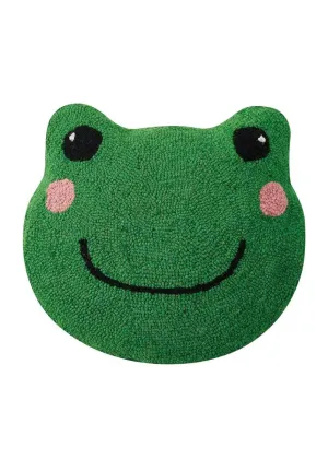 Frog Shaped Hook Pillow