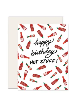 Hot Stuff Birthday Card