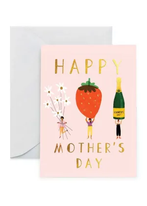 I Want Berries Mother's Day Card