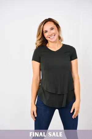Latched Mama V-Neck Nursing Tee 2.0 - Final Sale