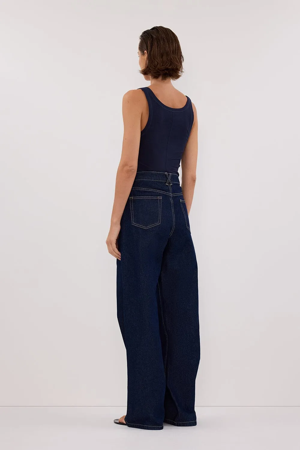 LEE NAVY KNIT TANK