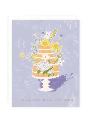 Love Takes The Cake Card