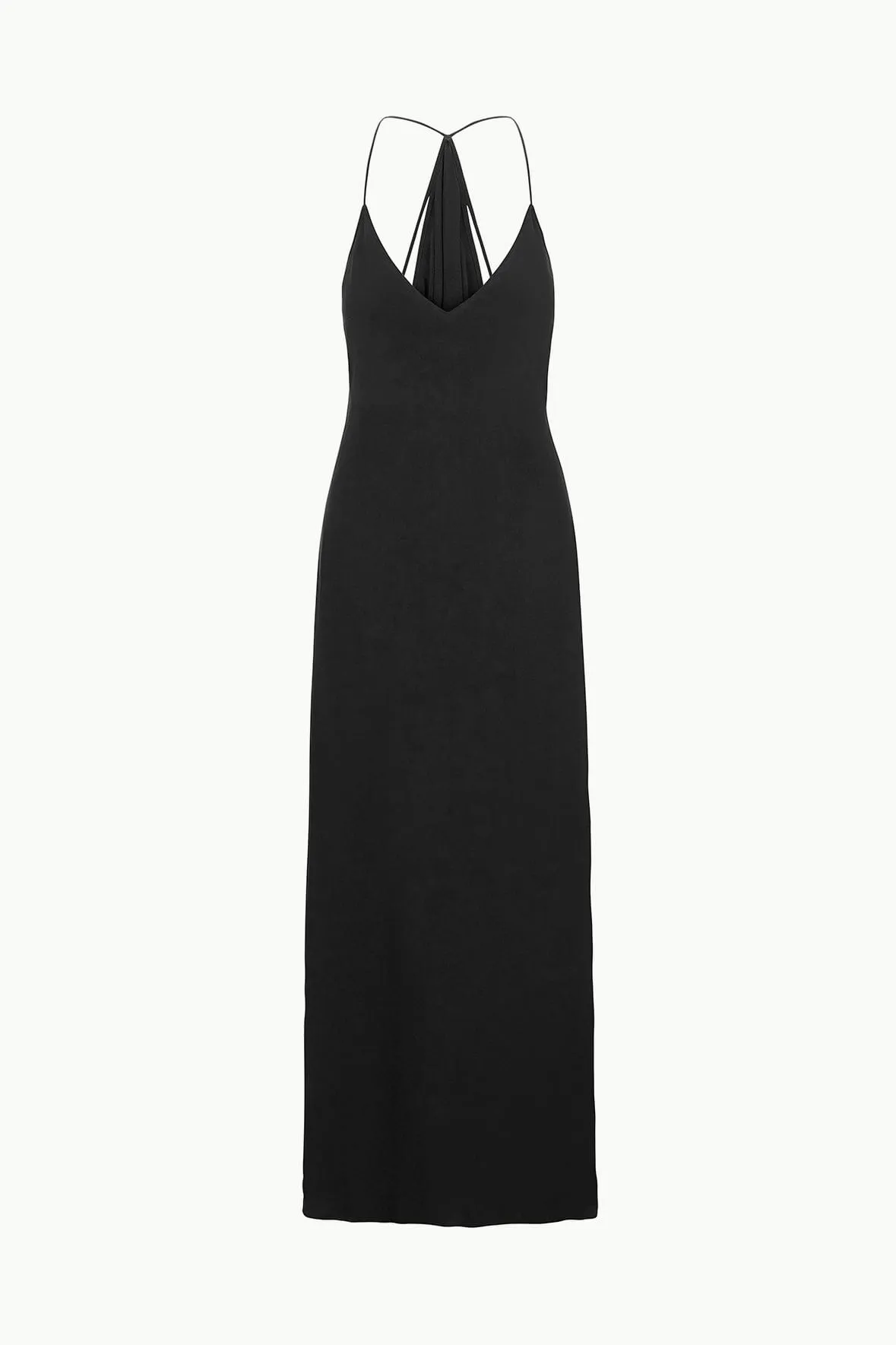 MACHU SILK DRESS | BLACK