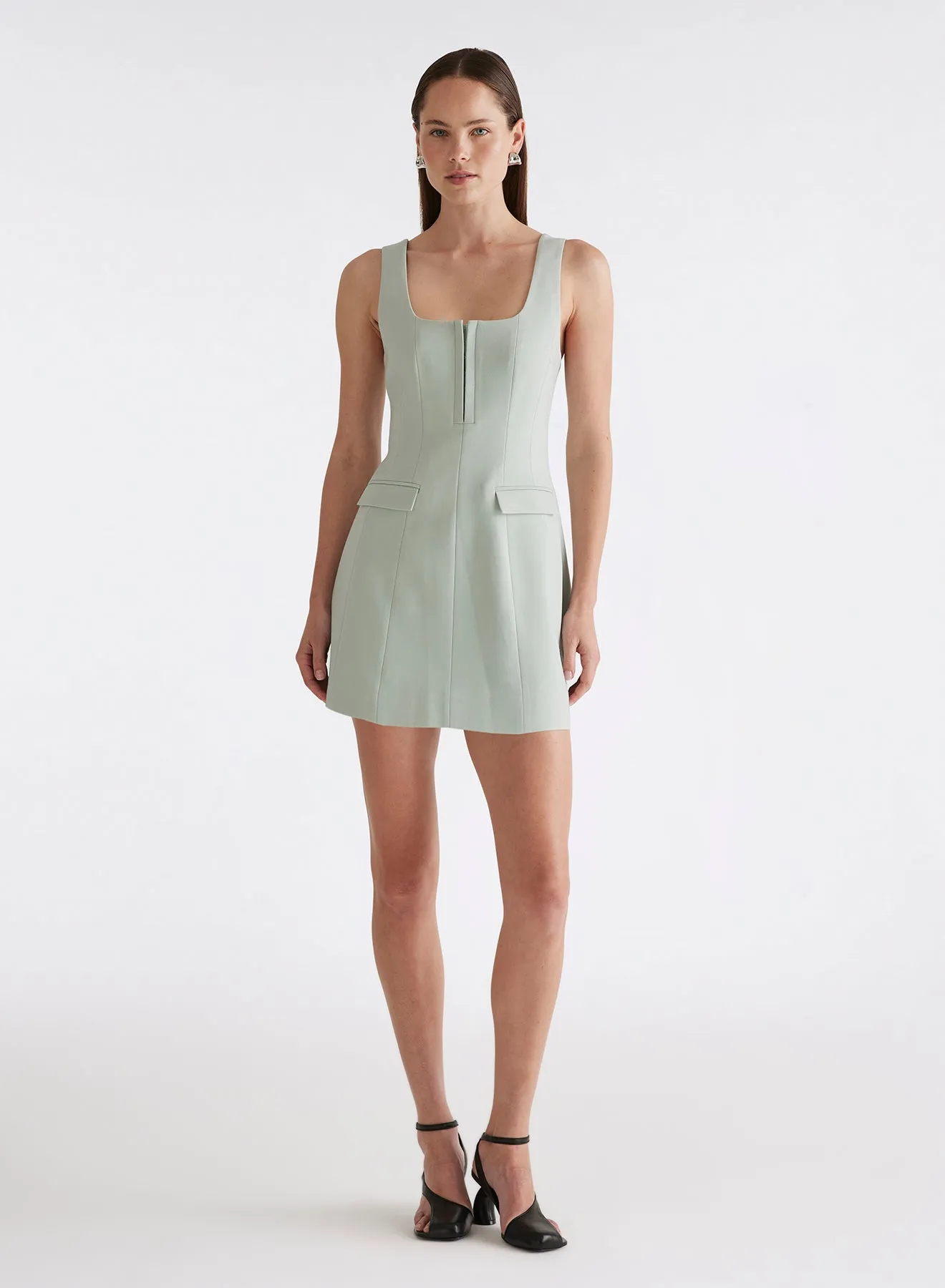 MAEVE DRESS (ACQUA)