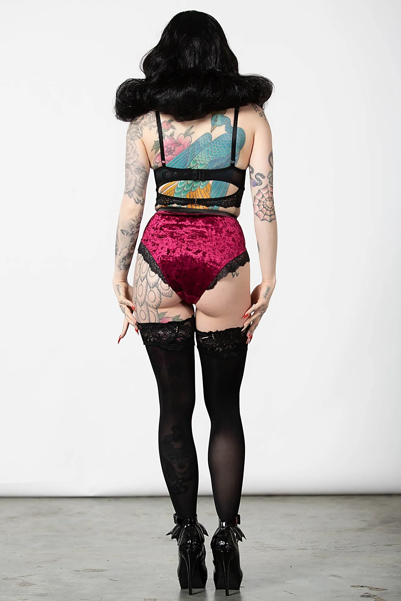Mercy Lace Garter Belt [BLOOD]