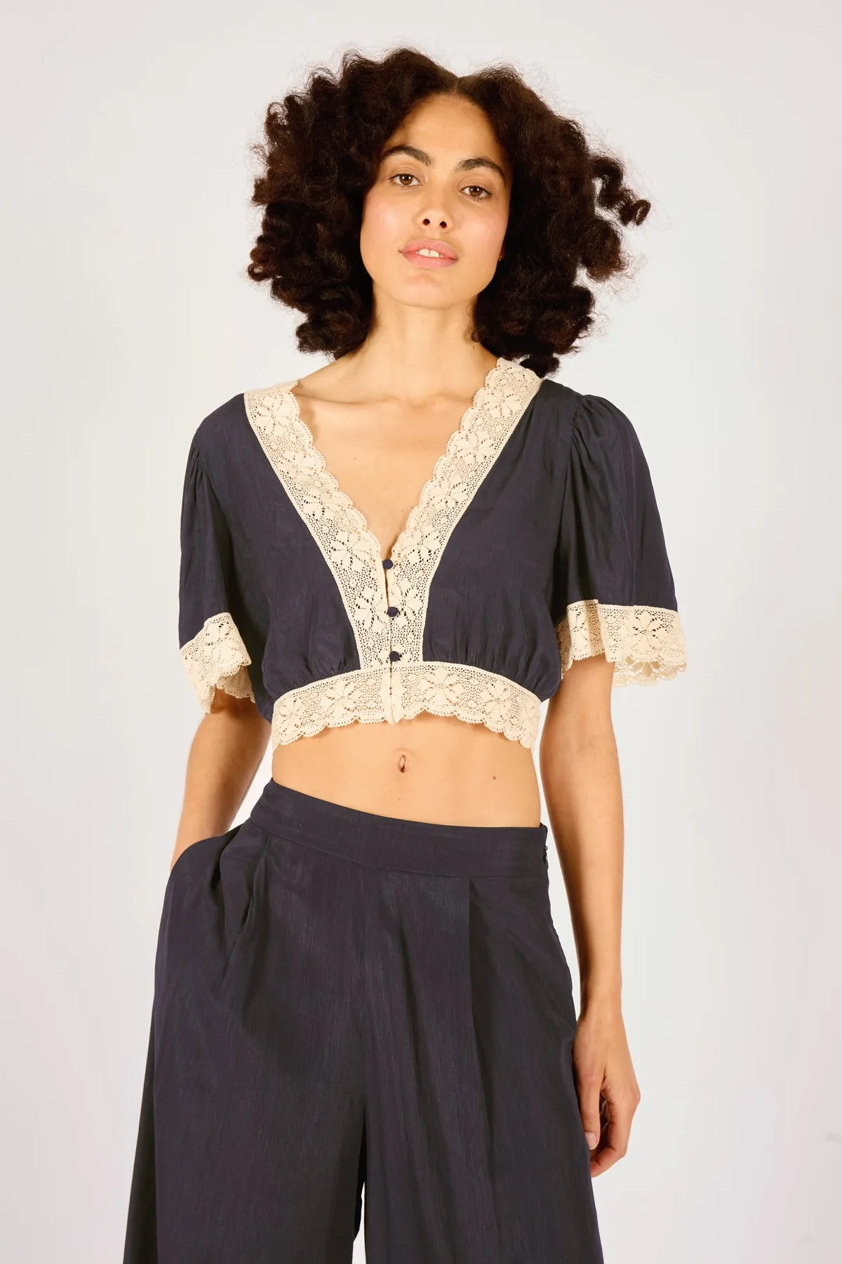 Midnight Lace Felicity Top