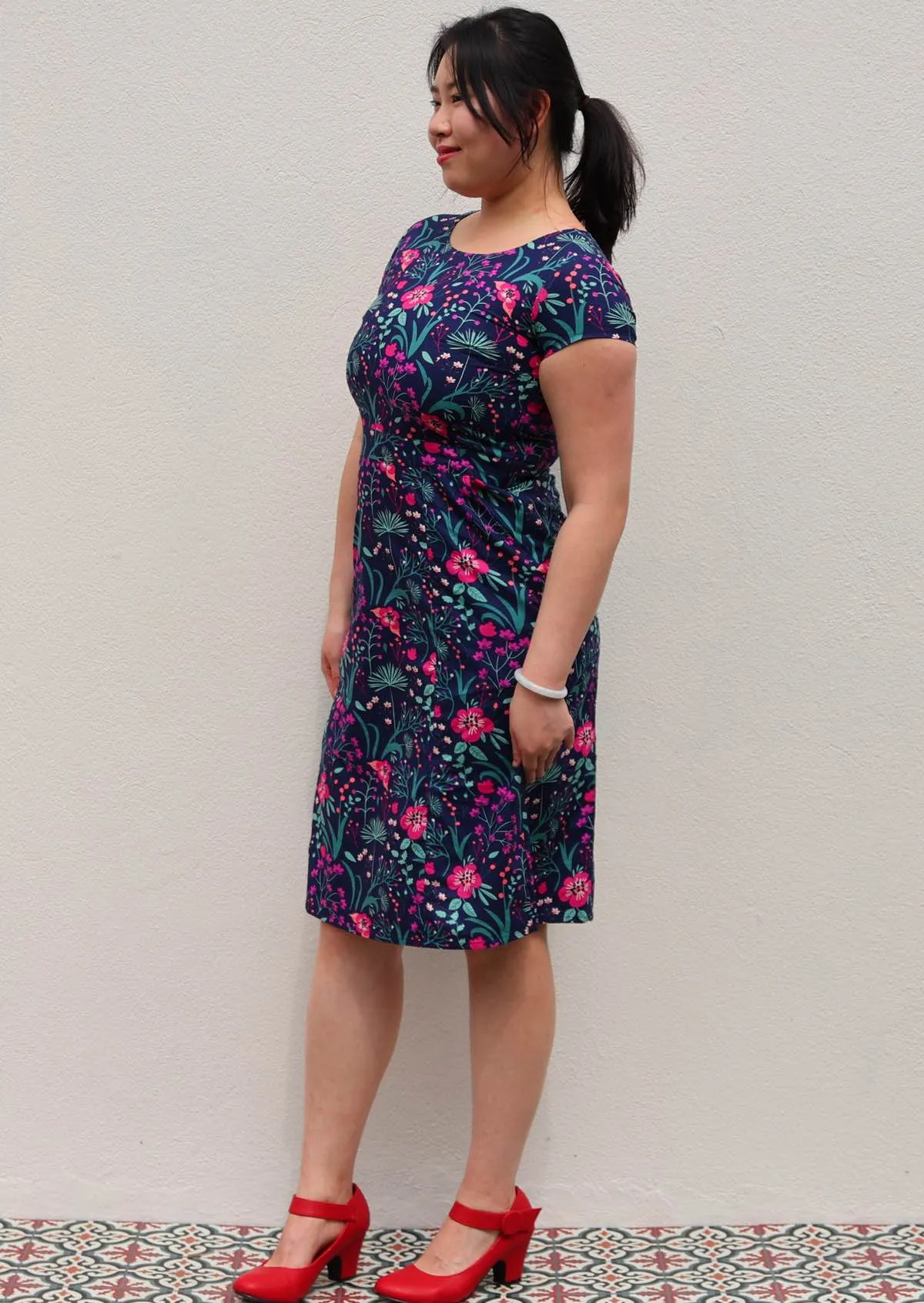 Nina Dress Dianthus