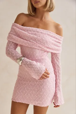Pamela Mini Dress (Pink)