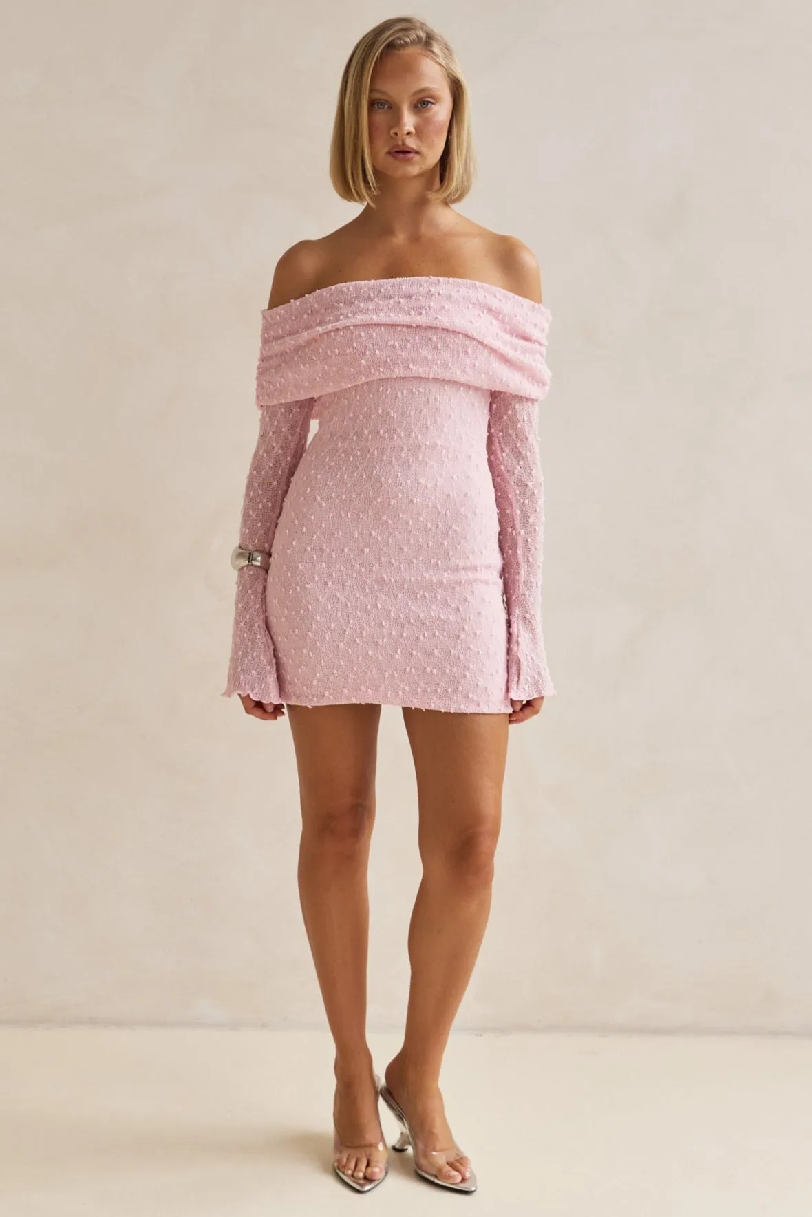 Pamela Mini Dress (Pink)
