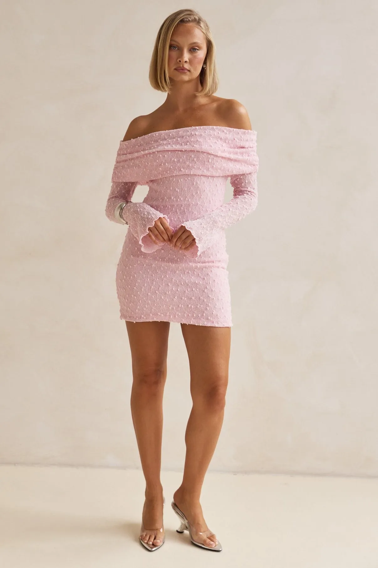 Pamela Mini Dress (Pink)