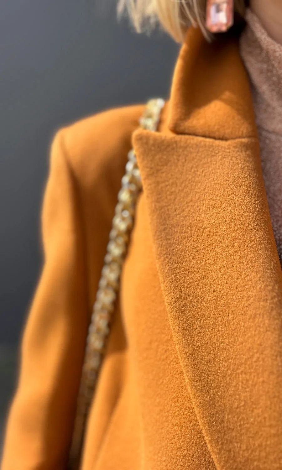 Patricia Pepe Double Breasted Laurent Coat