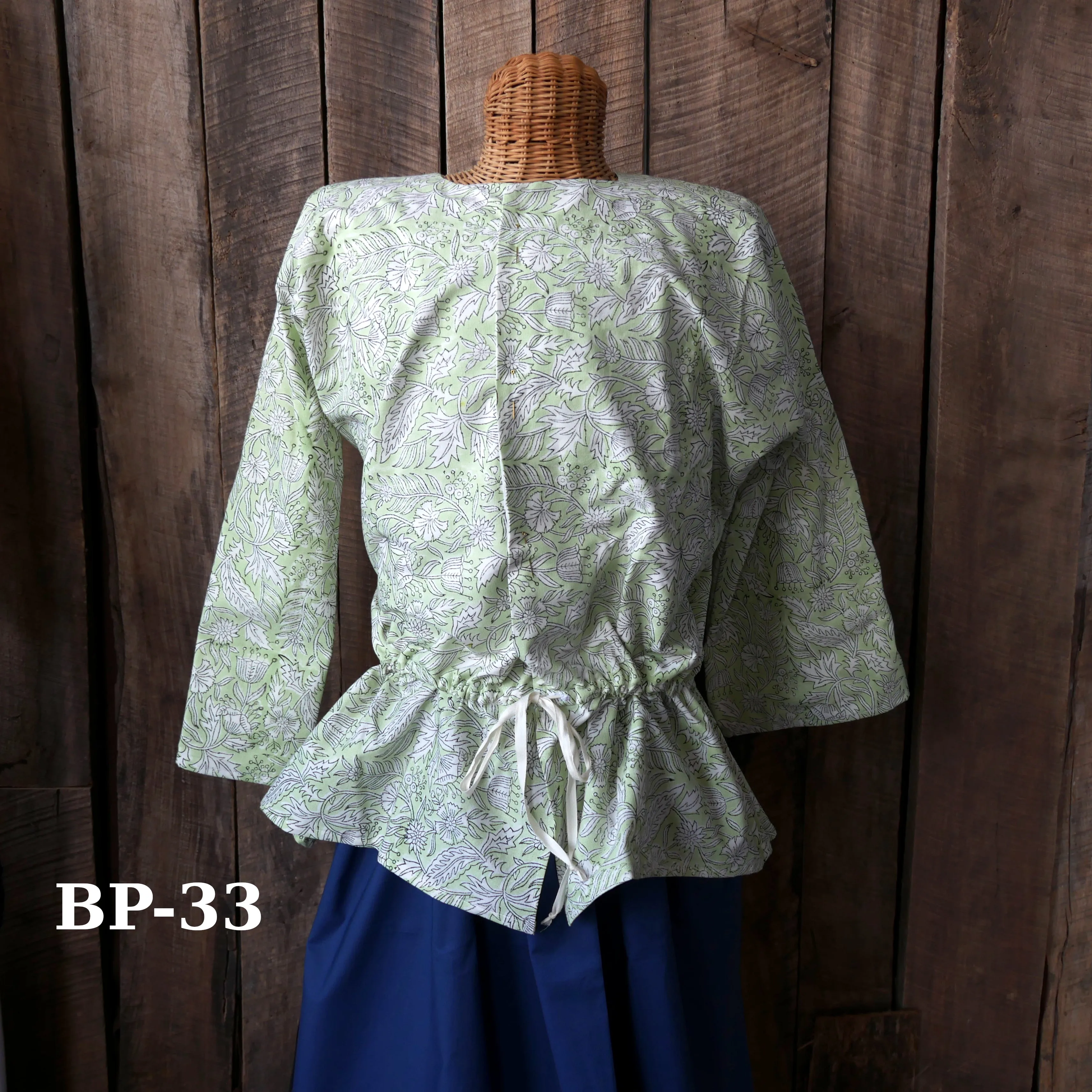 Printed Cotton Shortgown