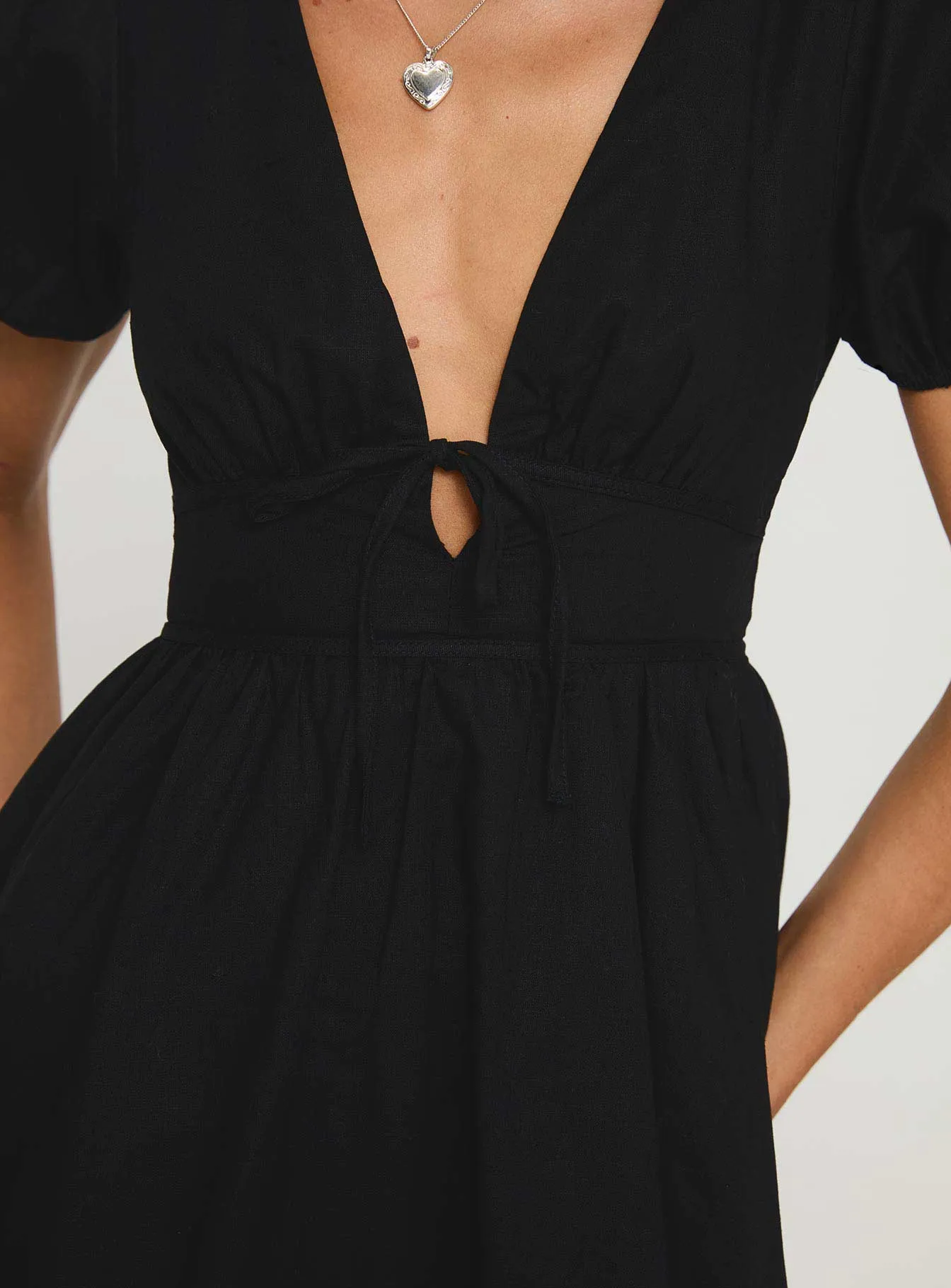 Raleigh Mini Dress Black