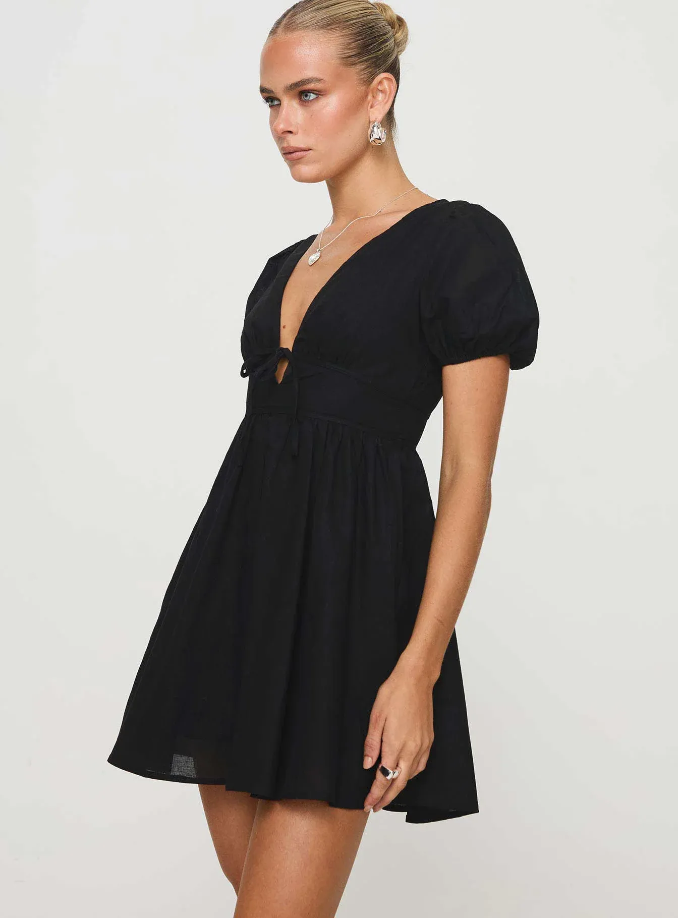 Raleigh Mini Dress Black