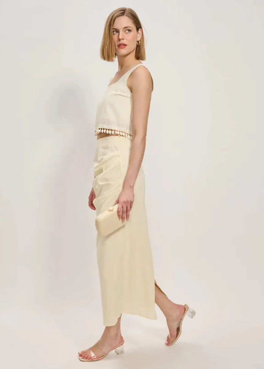 Roxie Evening Bag - Ivory