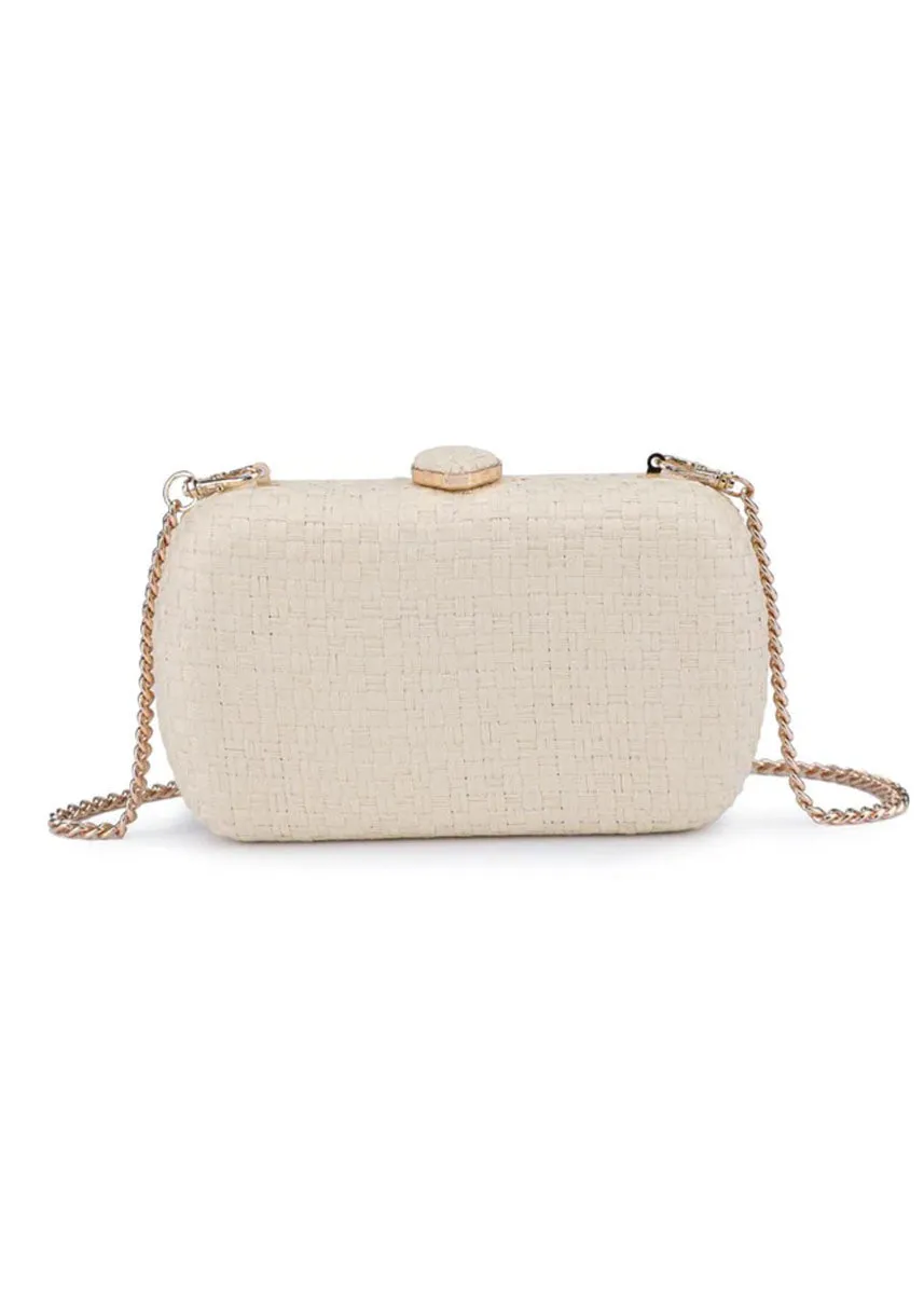 Roxie Evening Bag - Ivory