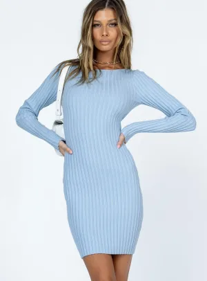 Sahill Mini Dress Blue
