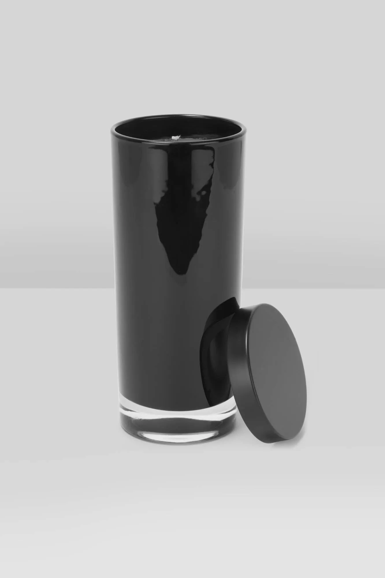 Savasana Tall Glass Candle