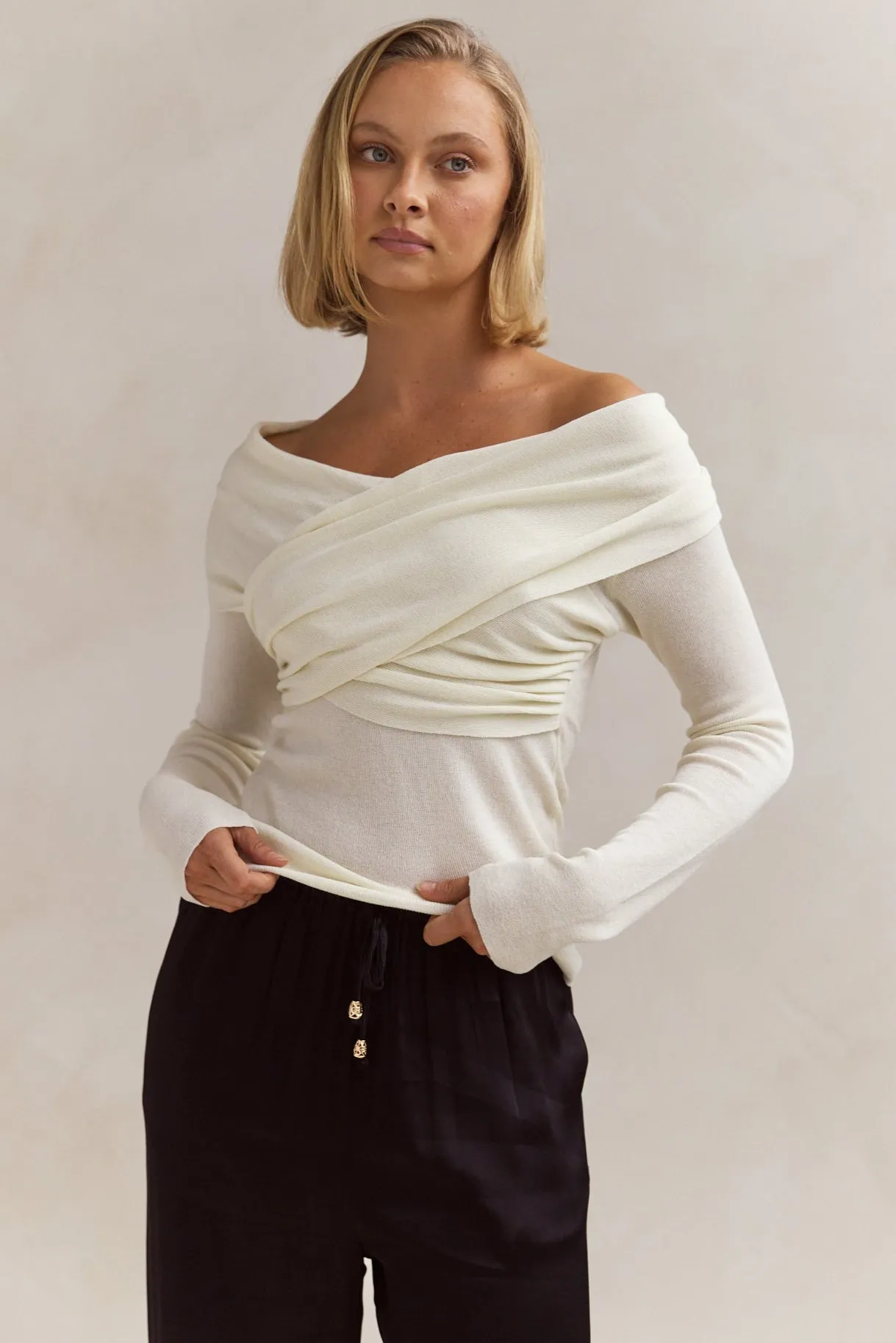 Scarlett Top (Cream)