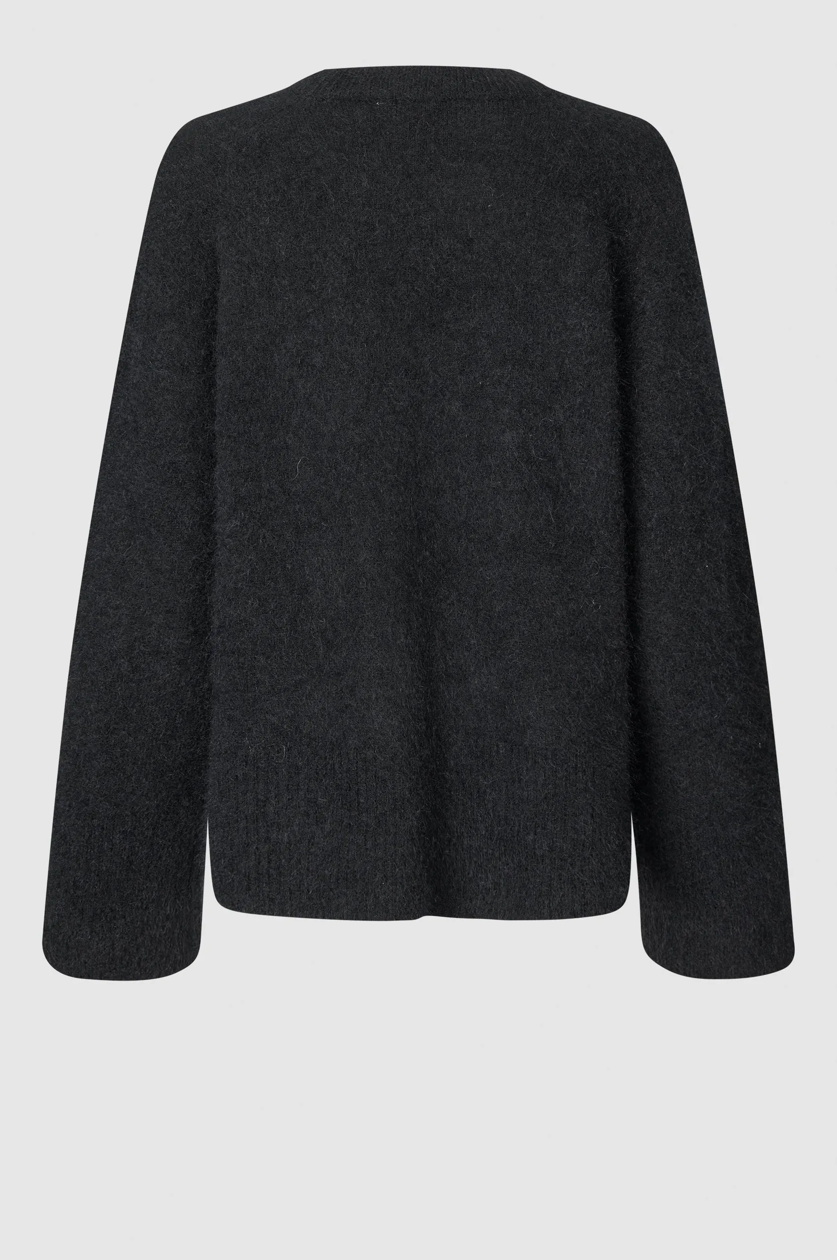 Second Female Black Crew Raglan Jumper