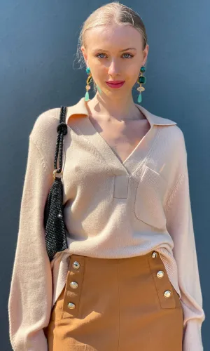 Second Female Dakendra  V-Neck Knit