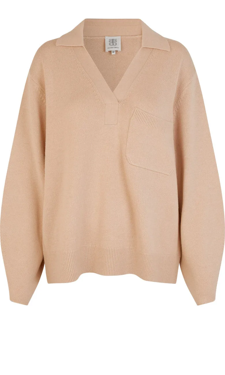 Second Female Dakendra  V-Neck Knit